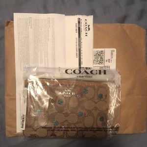 Coach wristlet new in original packaging